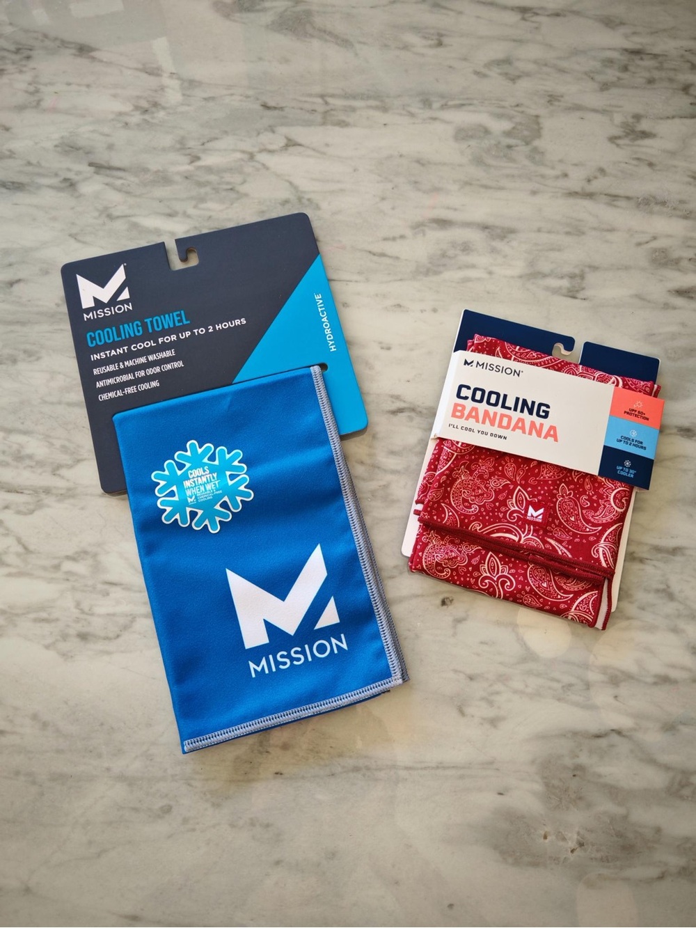 🆕 Mission: Cooling Towel & Cooling Bandana